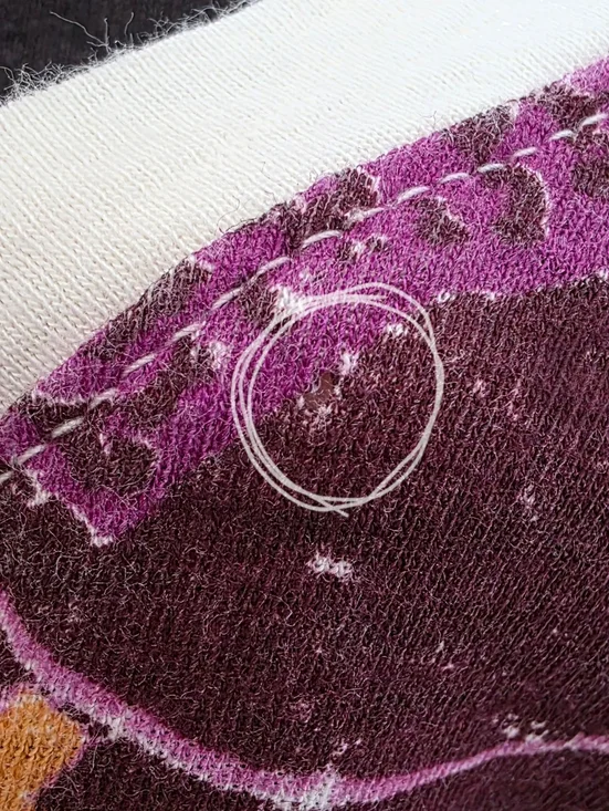 Maeve White Sleeveless Tank with Multicolor Badge Prints - Picture 3 of 9